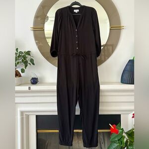 Velvet by Graham & Spencer Harper Thicket Black Jumpsuit